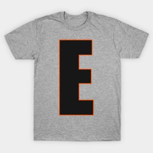 Bold in Black: E's Defining edge T-Shirt